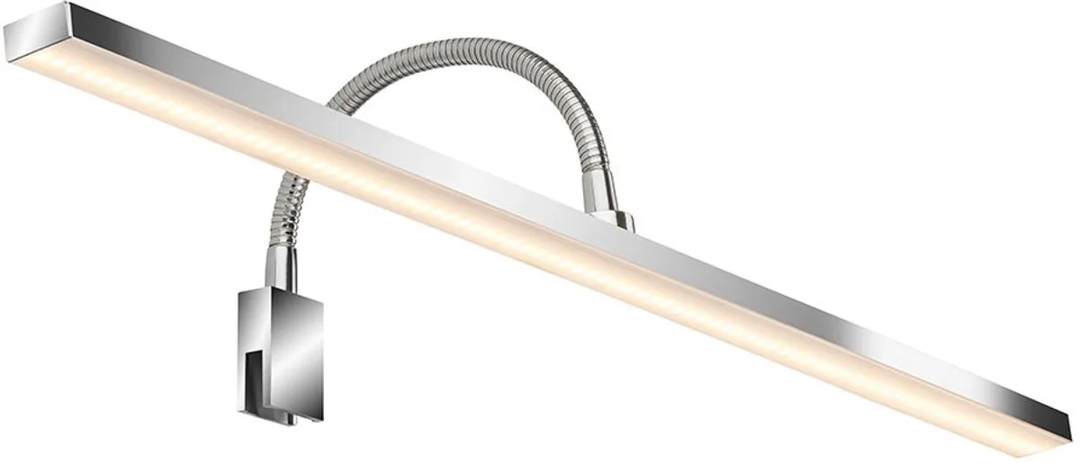 LED wandlamp wandlamp badkamerlamp dimmer spiegellamp, metaal 7W 600Lm warm wit, neutraal wit, L 60 cm by Briloner in Chrome – product photo