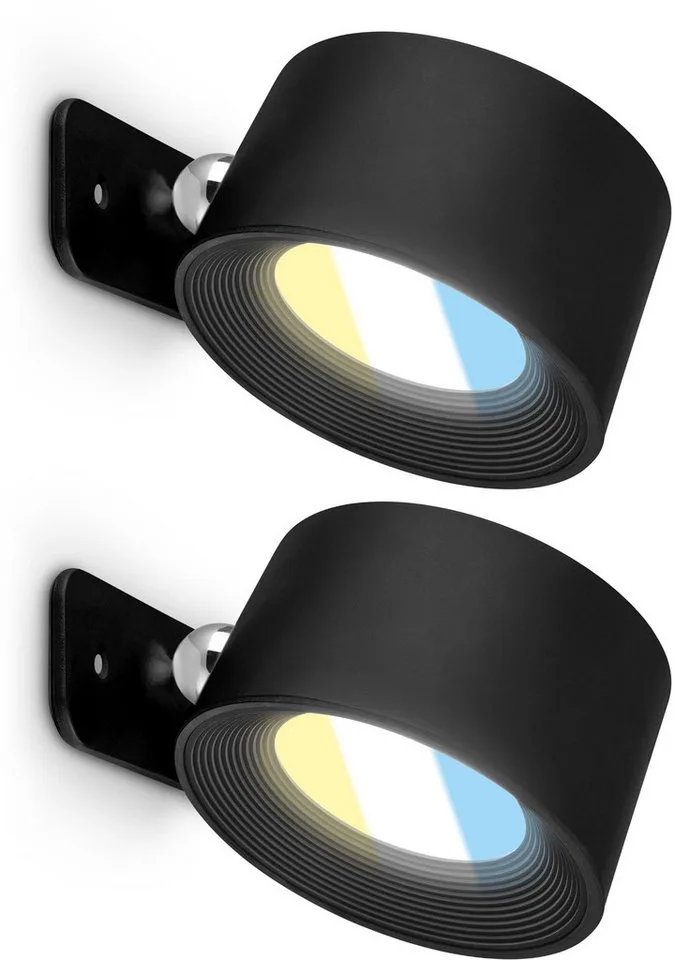 LED Wandleuchte TARI 2385025 fra Briloner i Sort – produktbillede