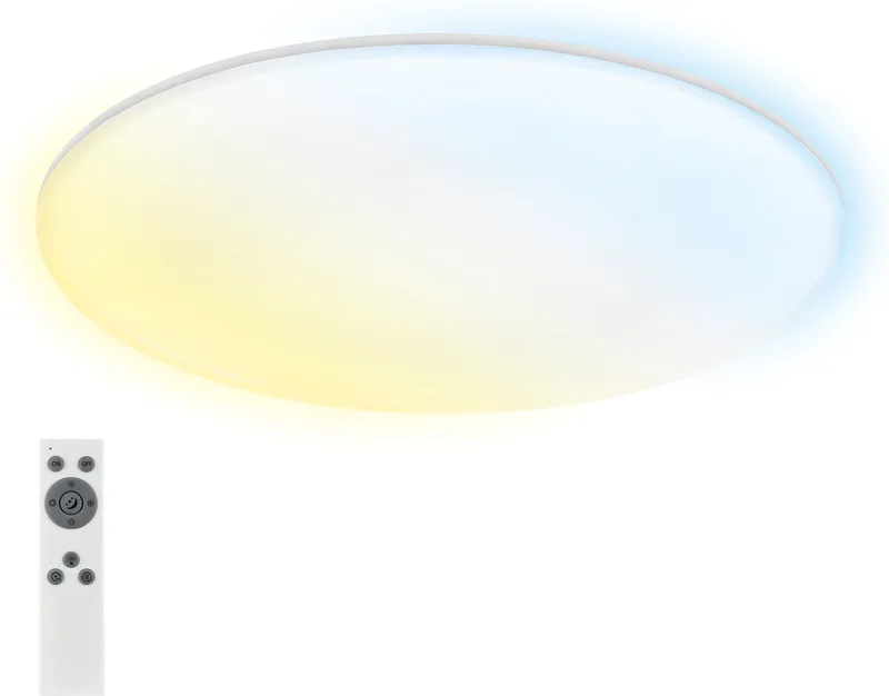 Briloner 3835016 Bad-Deckenleuchte EEK: F (A - G) LED LED 45 W Warmweiß, Kaltweiß Weiß von Briloner in Weiß – Produktfoto