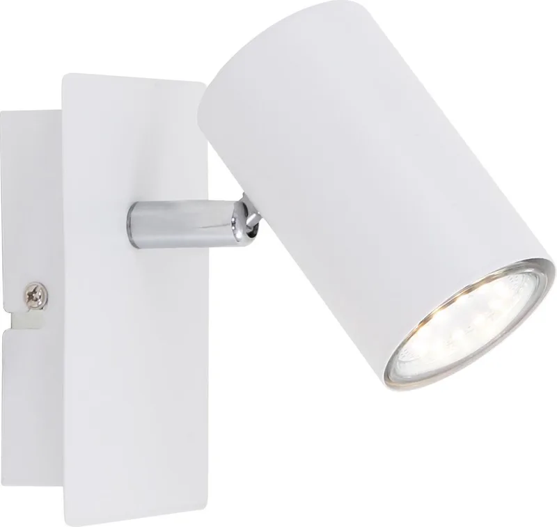 RUN - Wandlamp - plafond spot - 1 licht - GU10 fitting - metaal de Briloner en Blanc – photo produit