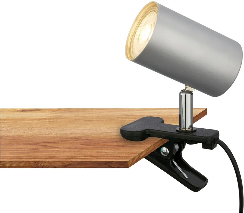 KLEM 2766014 Spot à pince GU10 9 W aluminium de Briloner – photo produit