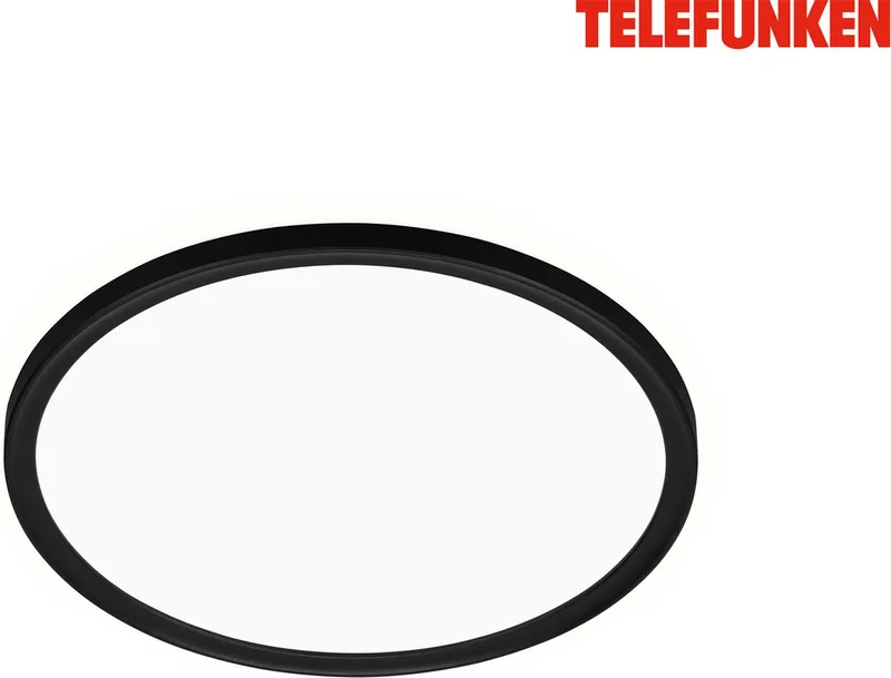 Telefunken 321605TF 321605TF Bad-Deckenleuchte EEK: E (A - G) 18 W Neutralweiß Schwarz von Briloner in Schwarz – Produktfoto 1 von 2
