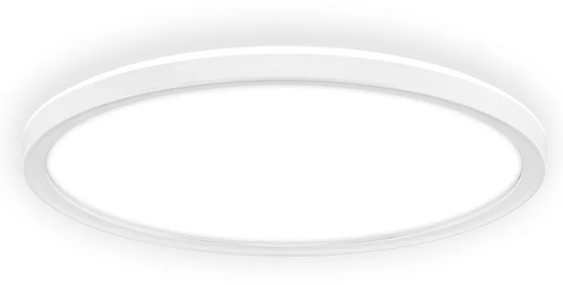 Slim - Plafondlamp - dimbaar plafonniére - 4.000K - geheugenfunctie - achtergrondverlichting - Ø29cm de Briloner en Blanc – photo produit