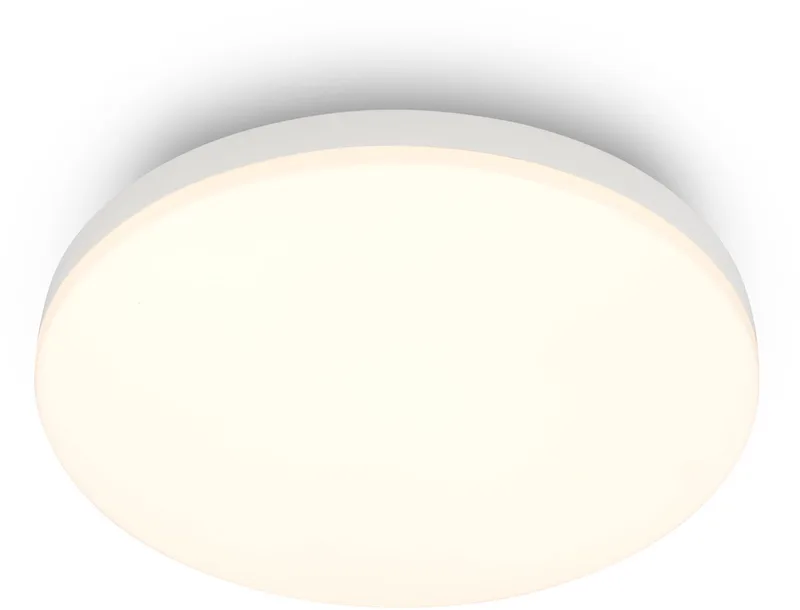 Stan - LED Plafondlamp - warm wit licht 3.000K - Ø22cm - wit by Briloner in White – product photo
