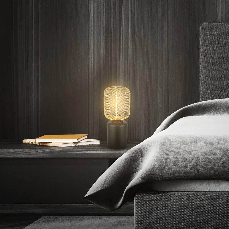 Tafellamp Rist, zwart/goud, hoogte 22 cm, metaal by Briloner in Black, Gold – product photo