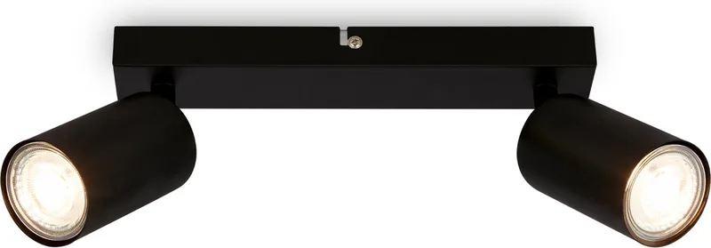 TIB 2172025 Spot de plafond LED GU10 9 W noir de Briloner en Noir – photo produit
