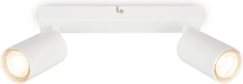 TIB 2172026 Loft-spotlights LED (RGB) GU10 9 W Hvid fra Briloner i Hvid – produktbillede