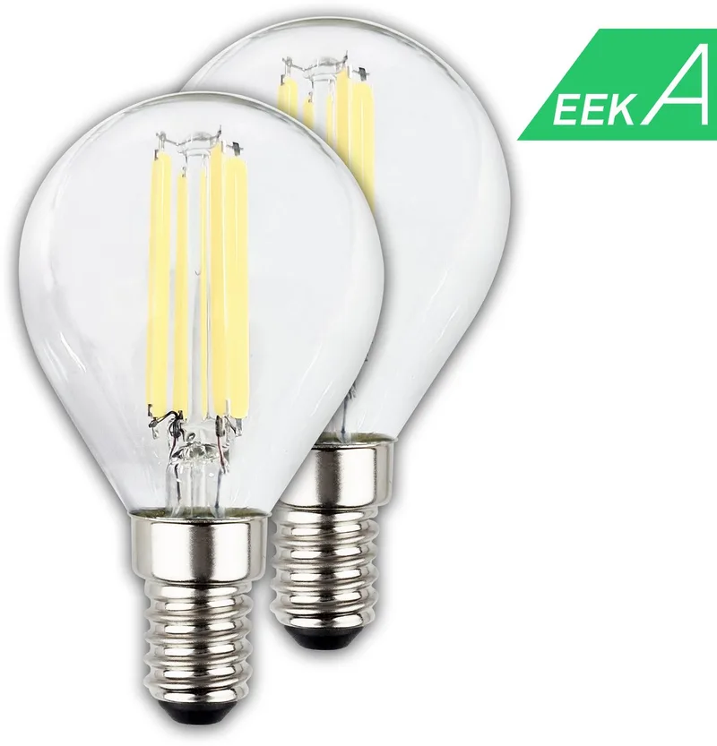 Ultra Efficient LED Lamp - 2 stuk - EEK A - E14 - Ø3.5 cm van Briloner – productfoto