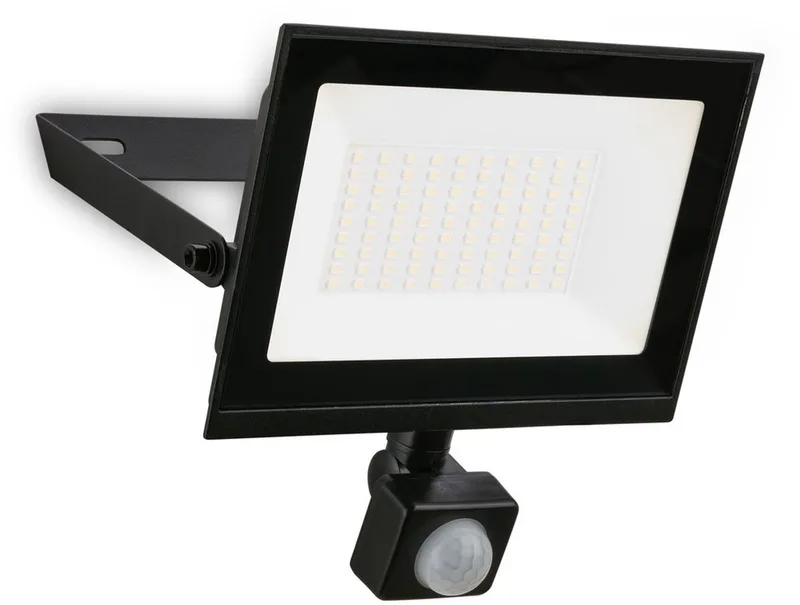 VARO 4055015 LED-utomhusväggbelysning 50 W Ljusfärg: Neutralvit von Briloner in Schwarz – Produktfoto