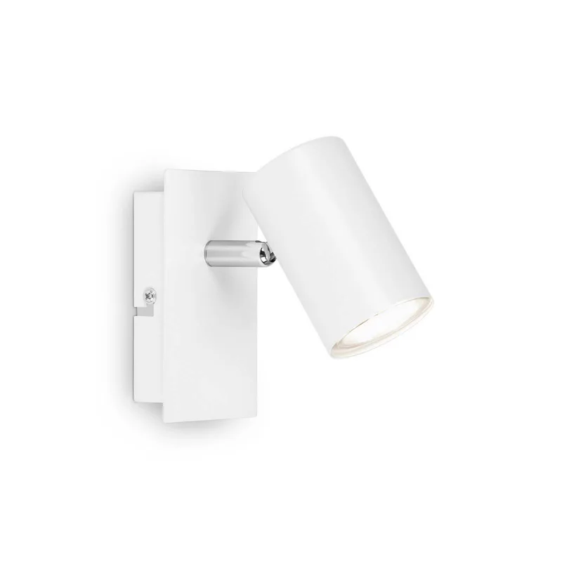 Wandlamp Isil A, 1-lamp, metaal, draaibaar van Briloner in Wit – productfoto
