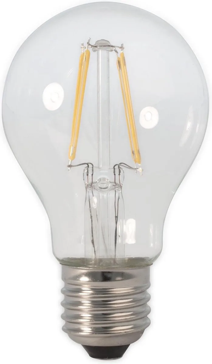 2 stuks Calex LED lamp - 4,5W (40W) E27 Helder 470 lumen 2700K - Dimbaar met led dimmer by Calex – product photo