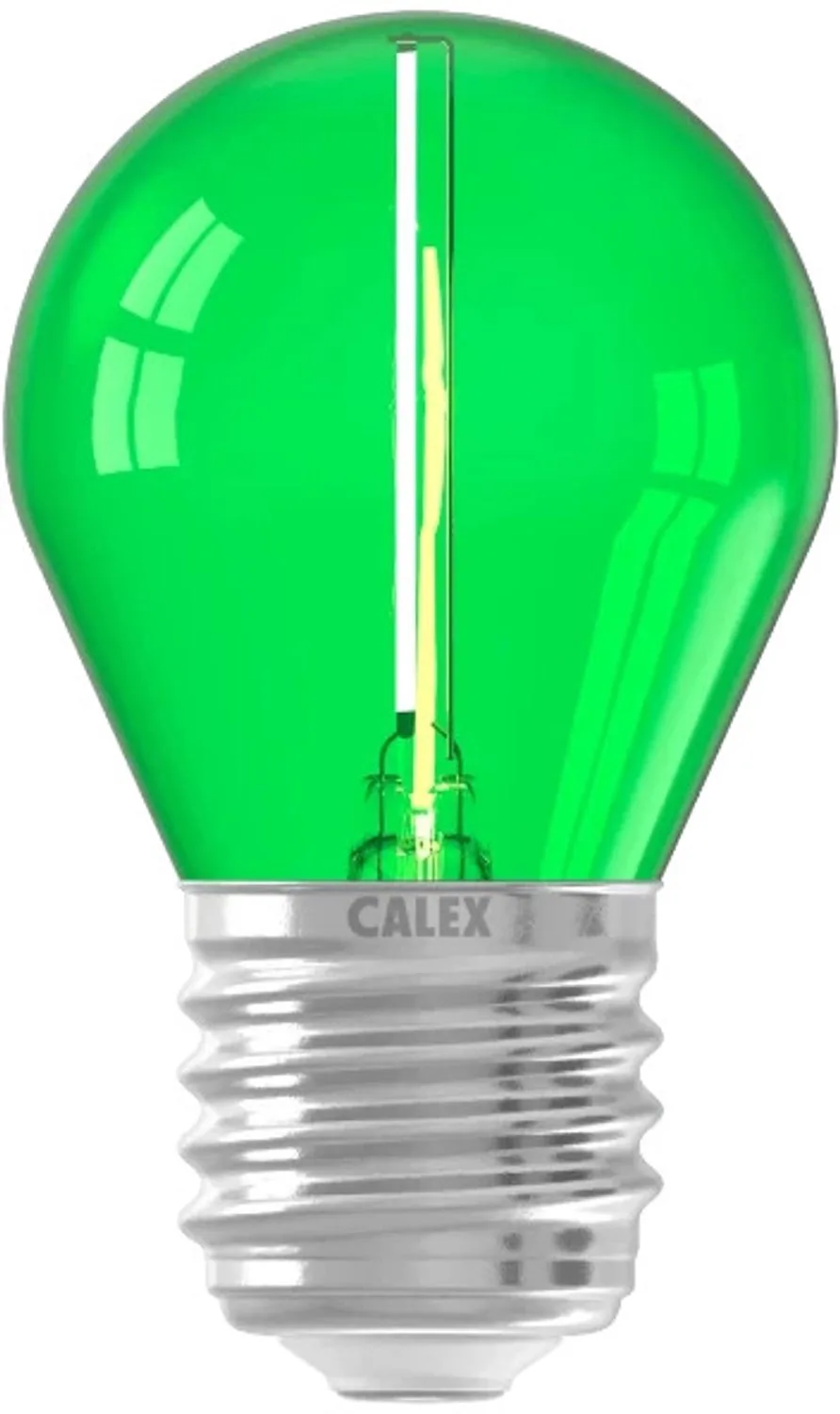 Doos 10x Calex E27 LED Kogellamp Groen | 0.5-1W 14Lm | 220-240V G45 de Calex – photo produit