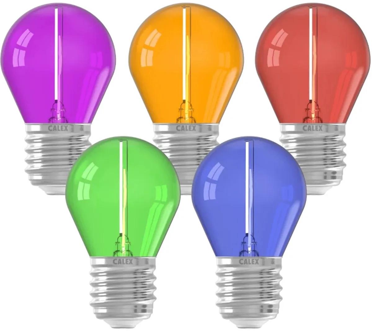 Doos 10x Calex E27 LED Party Lamp Set | 1W 20Lm | 220-240V G45 by Calex – product photo