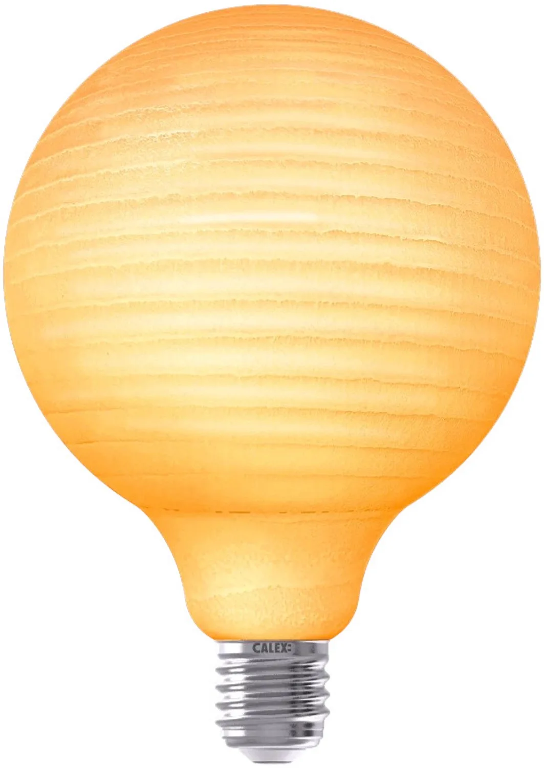 Doos 3x Calex E27 LED Globelamp Papyrus Wit | 4W 220Lm 1800K | 220-240V 918 G125 | Dimbaar von Calex – Produktfoto
