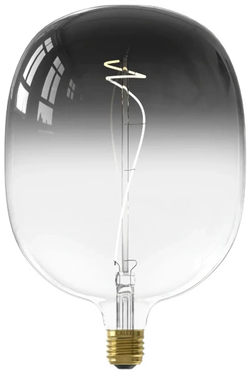 Doos 4x Calex E27 LED Lamp Avesta Gris Gradiënt | 5W 130Lm 1800K | 220-240V 918 | Dimbaar von Calex – Produktfoto
