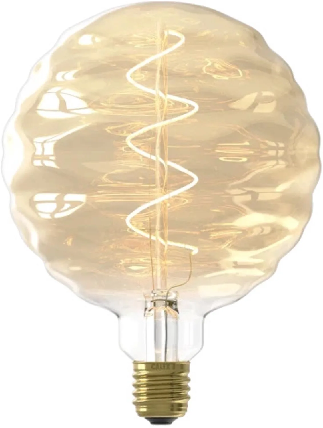Doos 4x Calex E27 LED Lamp Bilbao Goud | 4W 140Lm 1800K | 220-240V 918 | Dimbaar de Calex – photo produit