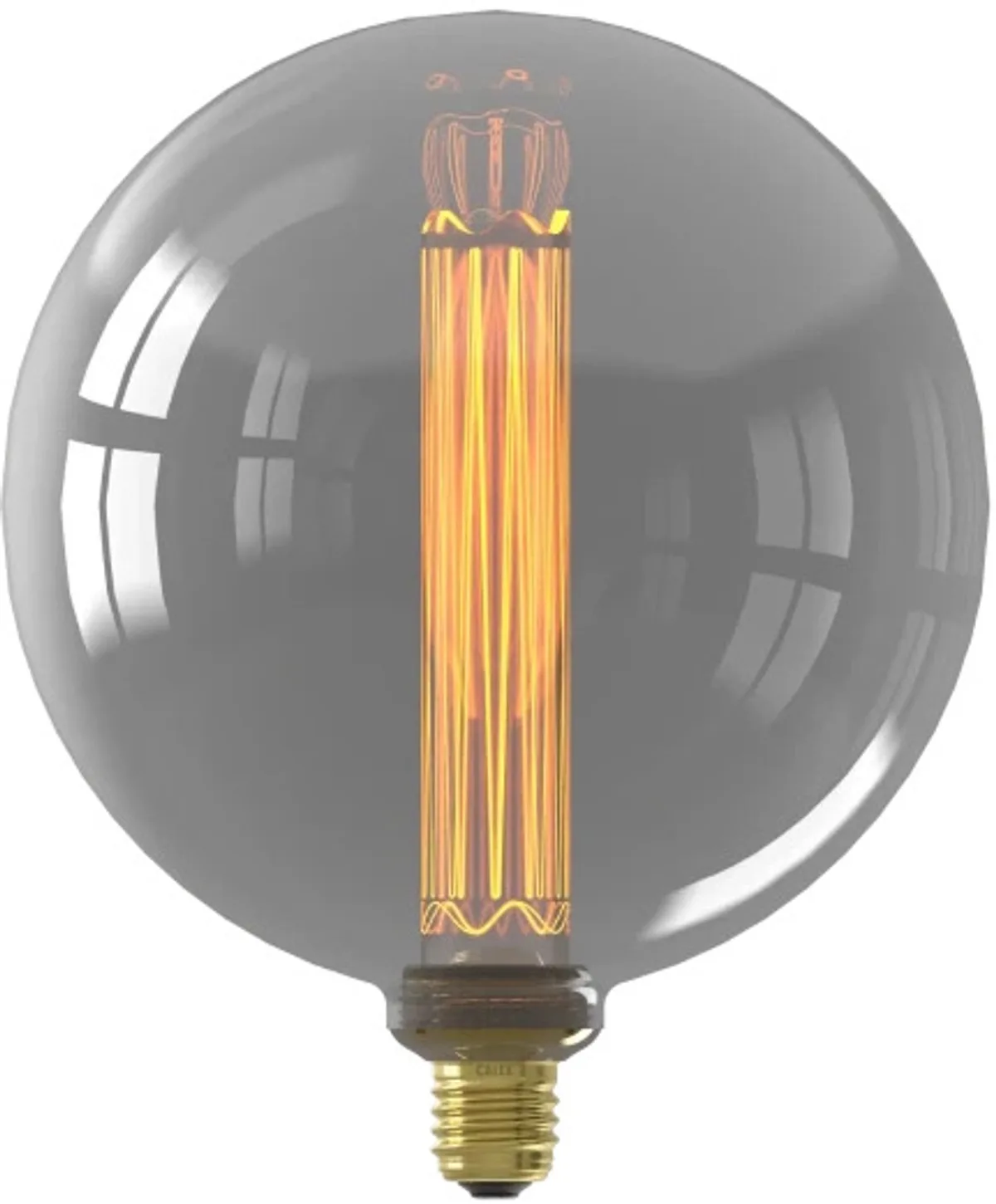 Doos 4x Calex E27 LED Lamp Royal Kalmar Titanium | 3.5W 60Lm 2000K | 220-240V 820 | Dimbaar de Calex – photo produit