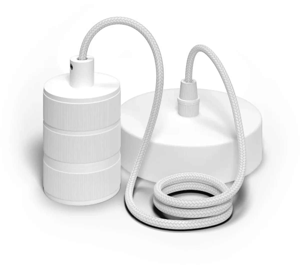 Doos 4x Calex Retro Hanglamp | 1X E27 | 1.5M Kabel | Mat de Calex en Blanc – photo produit