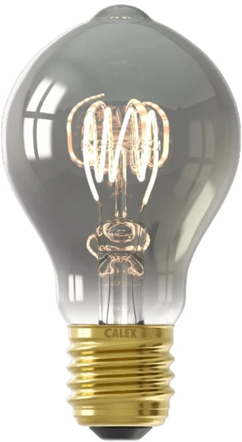 Doos 5x Calex E27 LED Lamp Titanium | 4W 136Lm 1800K | 220-240V 818 A60DR | Dimbaar fra Calex – produktbillede