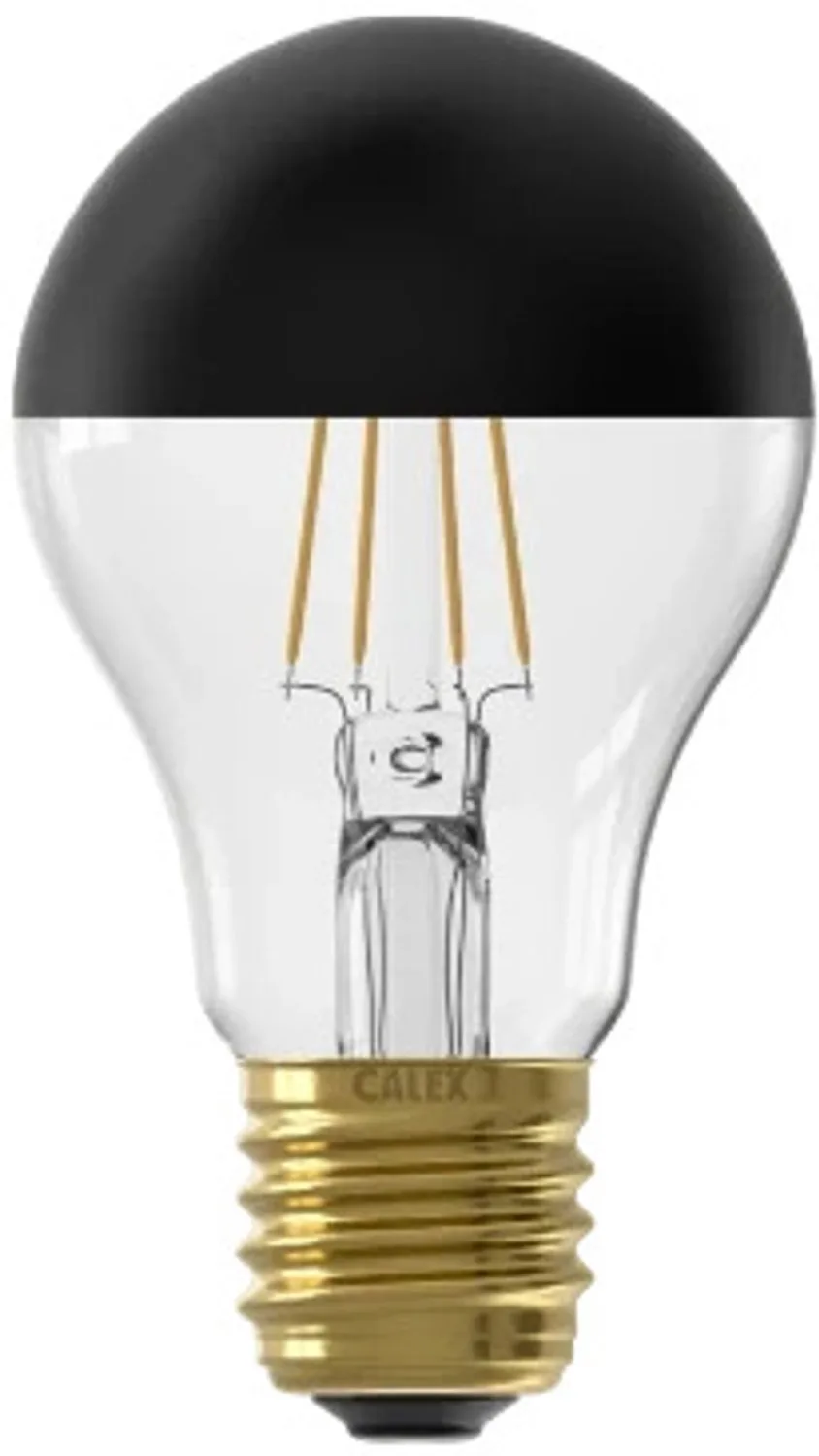 Doos 5x Calex E27 LED Lamp Zwart | 4W 180Lm 1800K | 220-240V 918| Dimbaar fra Calex – produktbillede