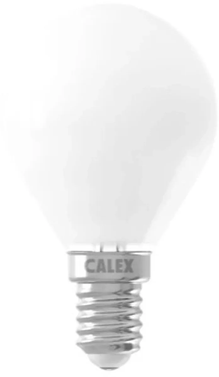 E14 LED Kogellamp | 4.5W 470Lm 2700K | 220-240V 827 P45 | Dimbaar fra Calex – produktbillede