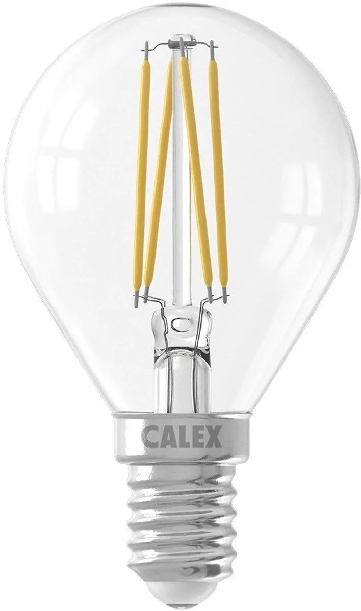 E14 LED Kogellamp Helder | 3.5W 250Lm 2700K | 220-240V 827 P45 | Dimbaar de Calex – photo produit