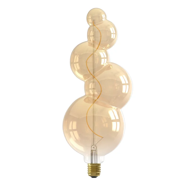 filament Alicante | goud | Ø 125 mm | 220-240V | 4 watt | 130 lumen | E27 | dimbaar fra Calex – produktbillede