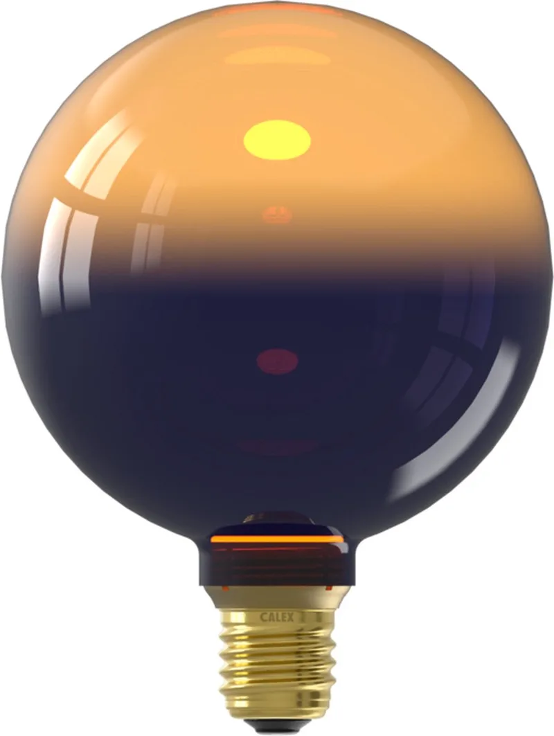 Inception G125 LED Lamp - Titanium - E27 - 3W - Dimbaar van Calex – productfoto