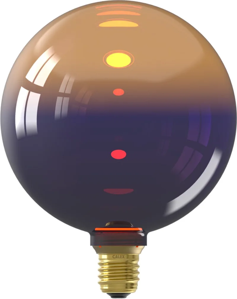 Inception Kalmar LED Lamp - Titanium - E27 - 3W - Dimbaar van Calex – productfoto