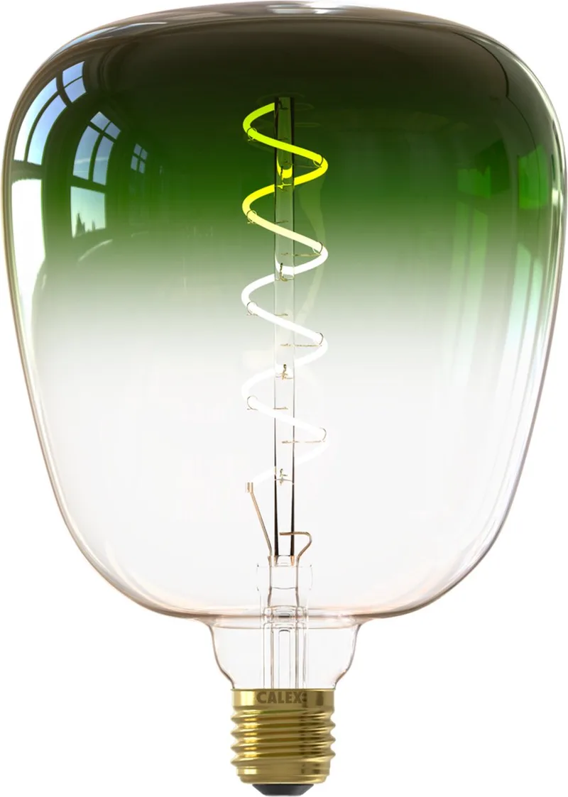Kiruna Colors Vert - E27 LED Lamp - Filament Lichtbron Dimbaar - 5W - Warm Wit Licht by Calex – product photo