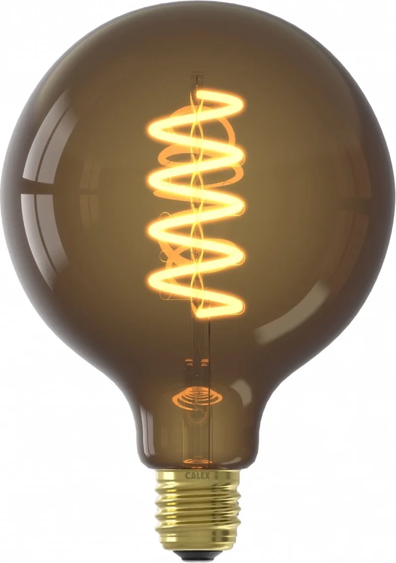LED Lamp E27, ST64, Spiraal Filament, Vintage, Warm Wit Licht, Dimbaar de Calex – photo produit