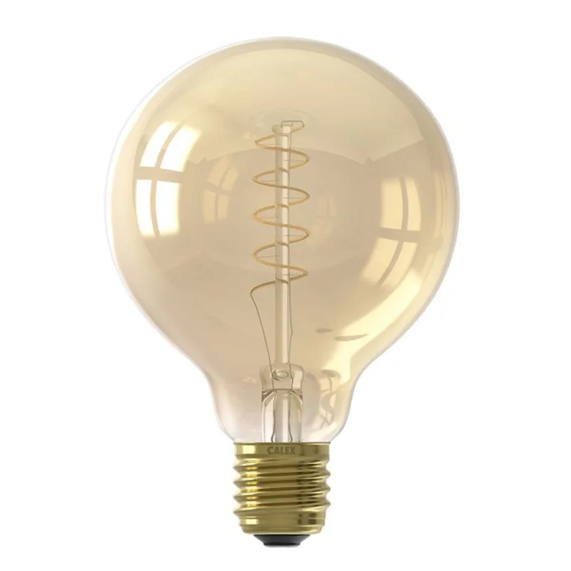 LED lamp | goud | dimbaar | E27 | 2100 Kelvin | 250 lumen | 240 volt van Calex – productfoto