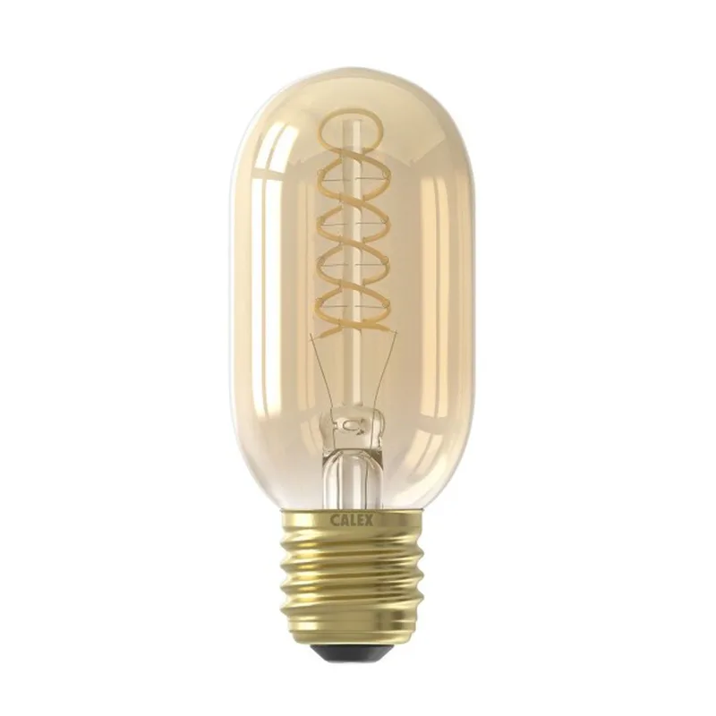 LED lamp | goud | dimbaar | E27 | 250 lumen | 240V | filament | glas van Calex – productfoto