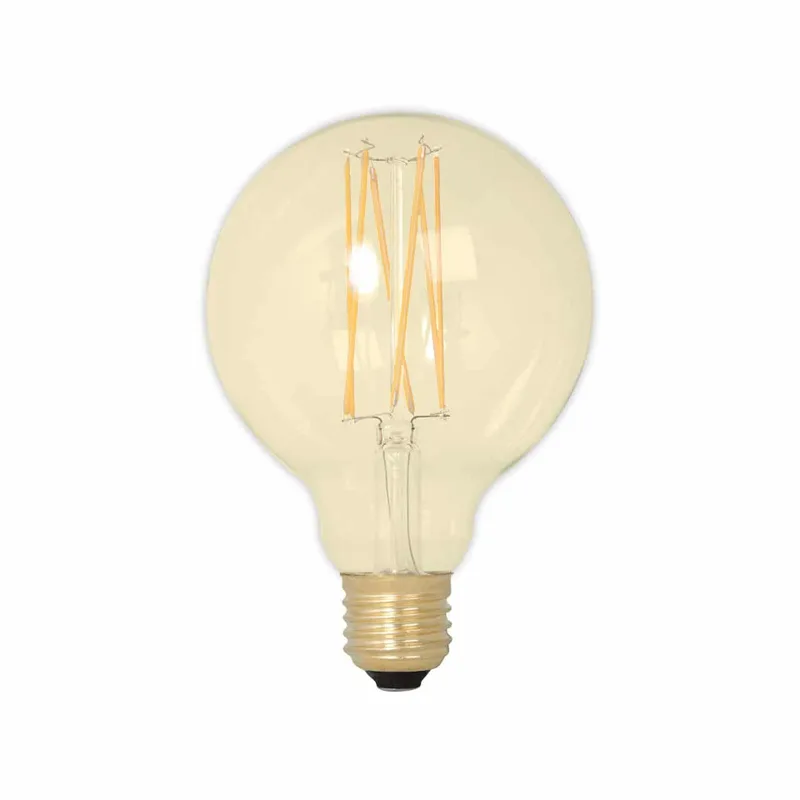 LED lamp | goud | dimbaar | E27 | 4,5 watt | 240V van Calex – productfoto