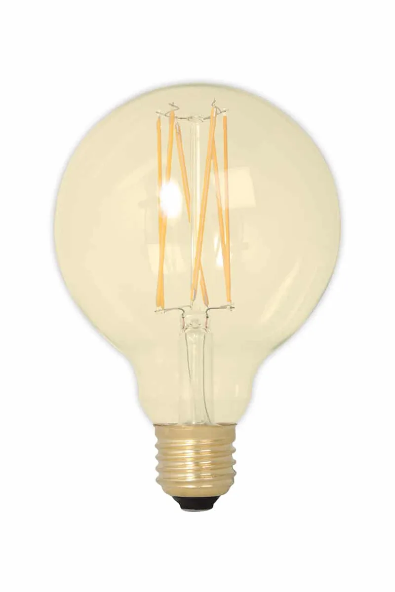 LED lamp | goud glas | dimbaar | E27 | 3,5 watt | 240V by Calex – product photo