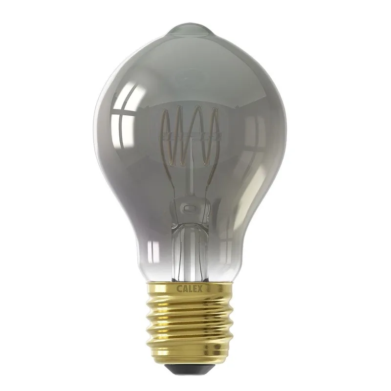 LED lamp | grijs smoke glas | dimbaar | E27 | 136 lumen | 240V by Calex – product photo