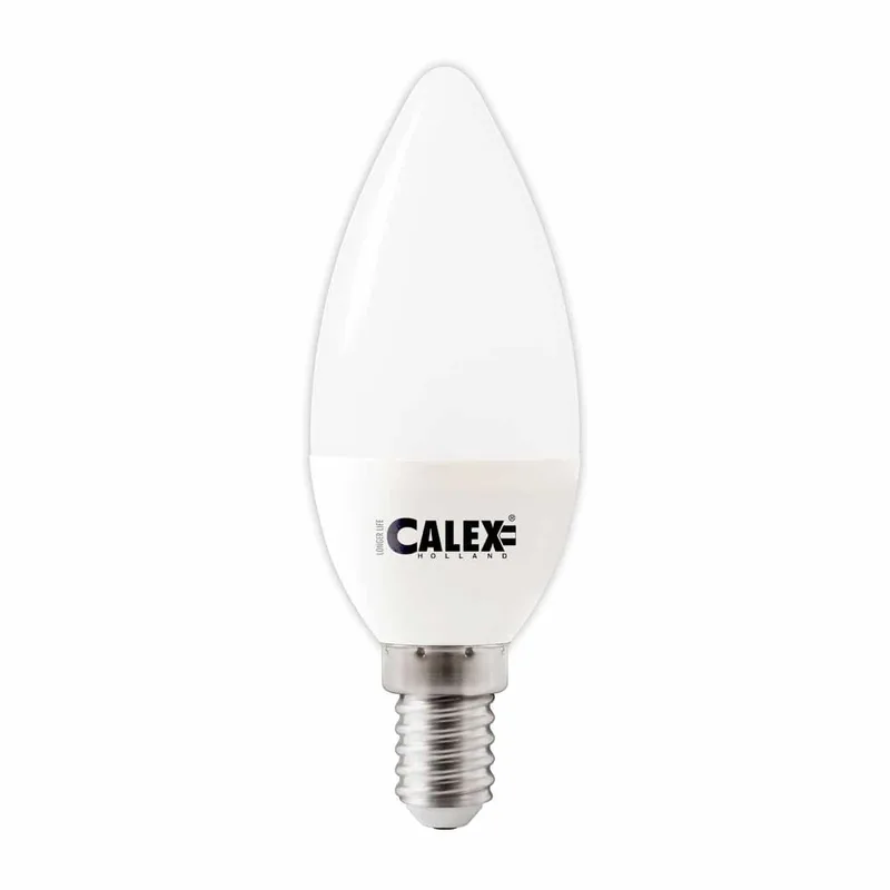 LED lamp | wit | dimbaar | E14 kleine fitting | 3 watt | 240 volt från Calex – produktbild