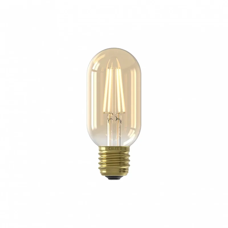 Lichtbron E27 Buislamp - Glas - Goud - 4 x 11 x 4 cm (BxHxD) van Calex – productfoto