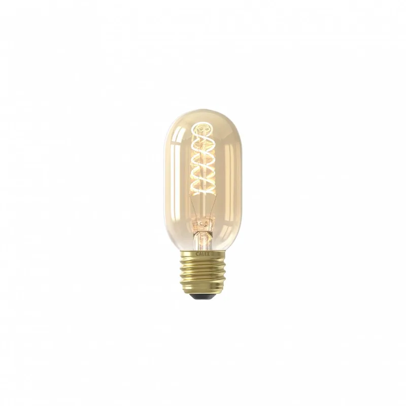 Lichtbron E27 Buislamp - Glas - Goud - 5x11x5 cm (BxHxD) de Calex – photo produit