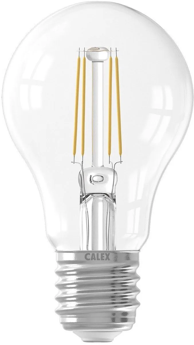 Lichtbron E27 Standaardlamp - Glas - Transparant - 6 x 10 x 6 cm (BxHxD) by Calex – product photo