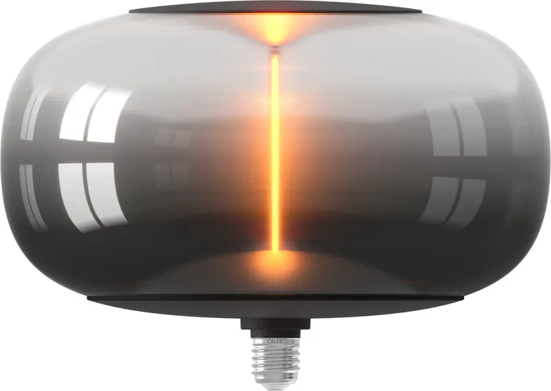 Magneto Beo Asarna LED Lamp - Magnetisch Filament Lichtbron - Titanium - E27 - 4W - Dimbaar de Calex – photo produit