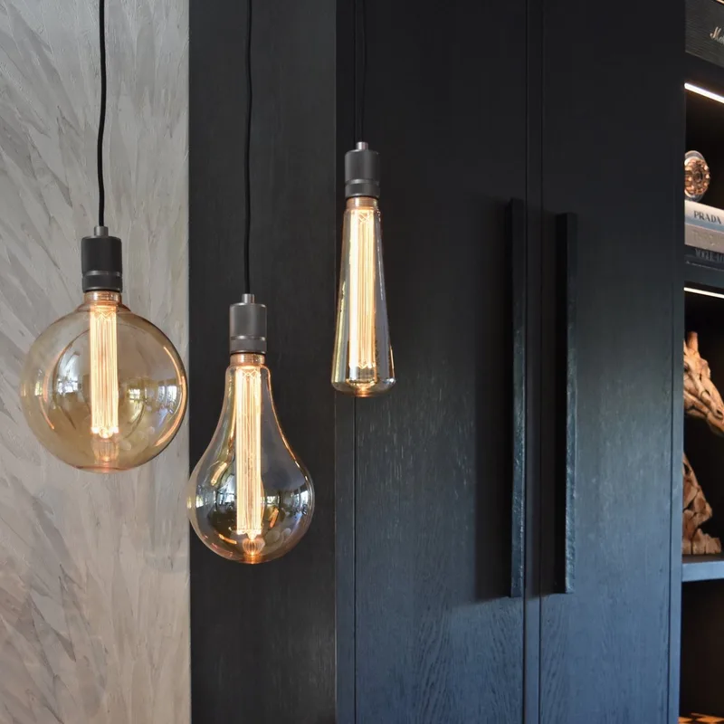 Royal Series Kinna LED Lamp - XXL Lichtbron Goud - E27 - 3.5W - Dimbaar de Calex – photo produit