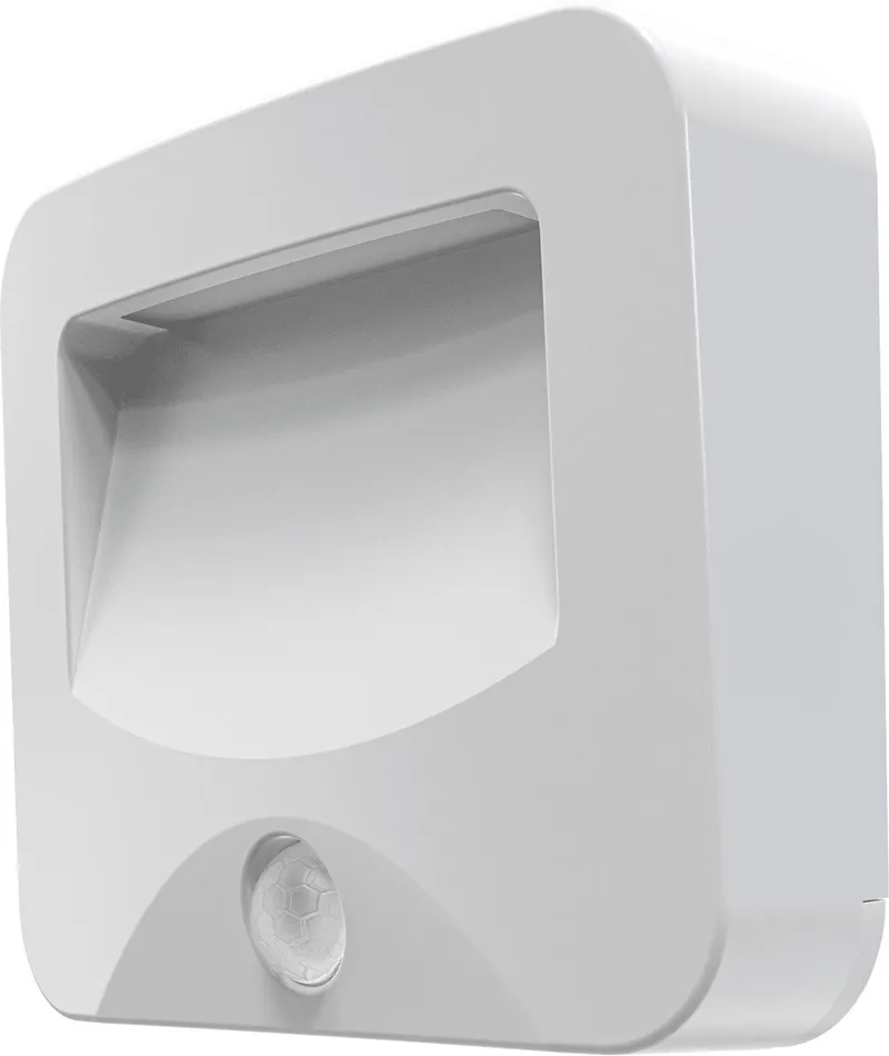 Spot On Draadloze Buitenverlichting - Op batterij - Eenvoudige installatie - PIR sensor - Buitenlamp met Bewegingssensor de Calex en Blanc – photo produit