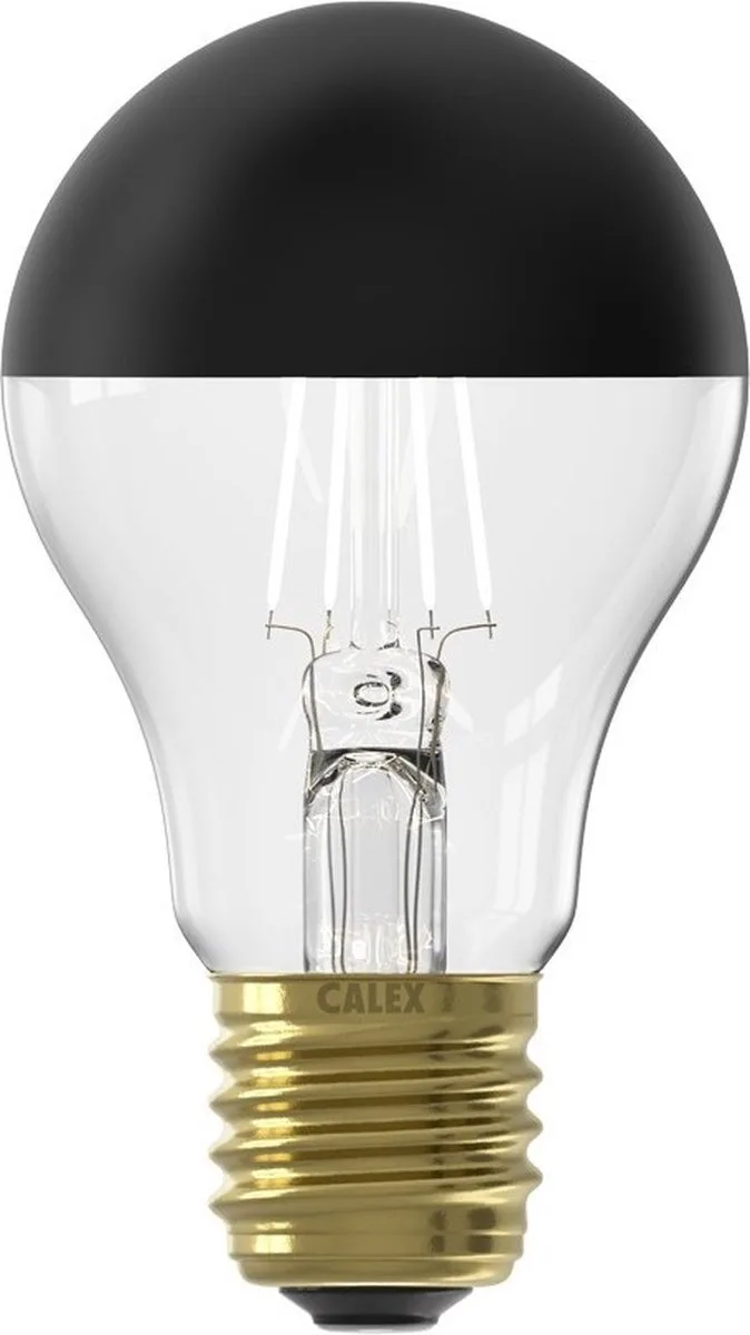 Standard Top Mirror - E27 - 180 Lumen â€“ Zwart van Calex – productfoto