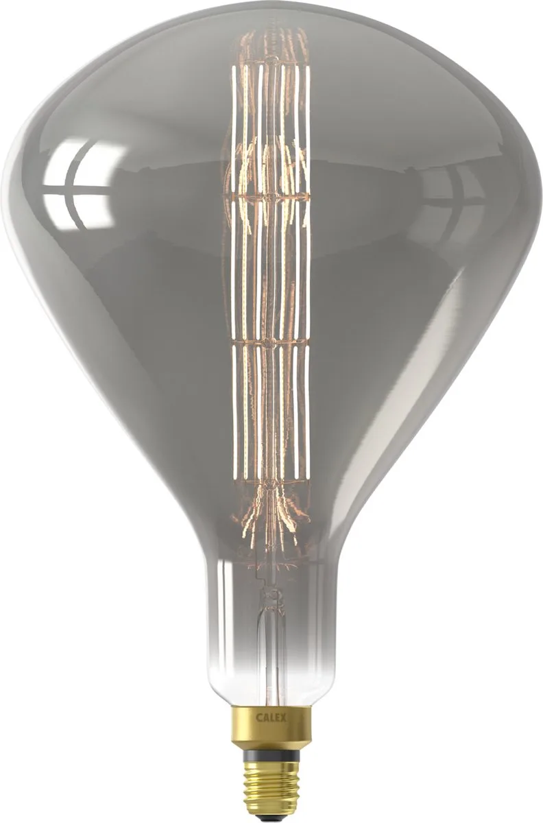 Sydney XXL Titanium - E27 LED Lamp - Filament Lichtbron Dimbaar - 7,5W - Warm Wit Licht de Calex – photo produit