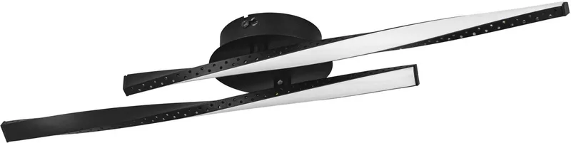 Adeje Plafondlamp - LED - 59 cm von EGLO in Schwarz – Produktfoto