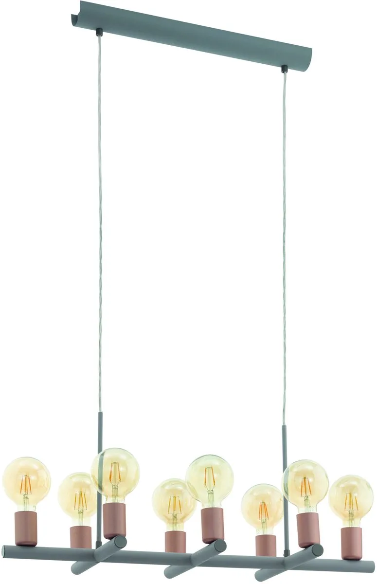 Adri 1 Hanglamp - E27 - Staal by EGLO in Grey – product photo