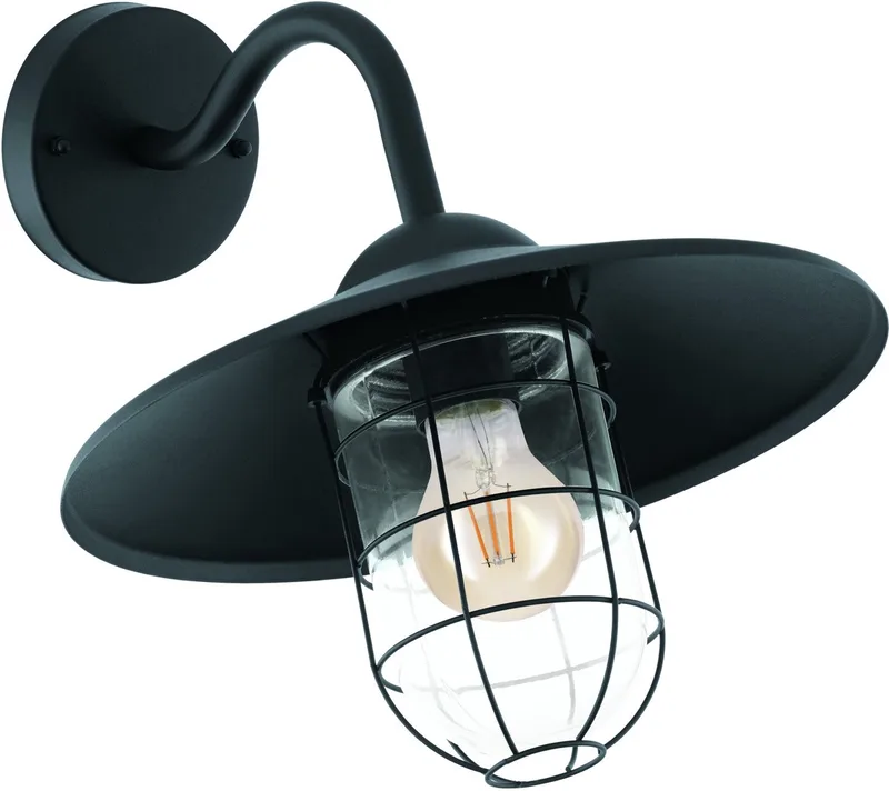 Alamonte 1 Hanglamp Buiten - E27 - 15 cm från EGLO i Svart – produktbild