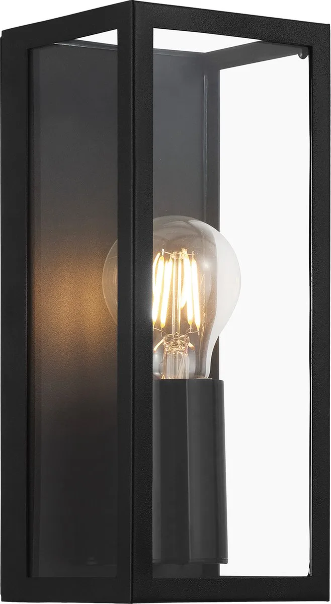 Alamonte 2 Wandlamp Buiten - E27 - 26 cm von EGLO in Schwarz – Produktfoto