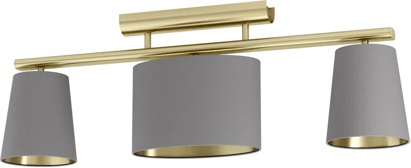 Almeida 2 Plafondlamp - E14 - 81 cm - Koper de EGLO en Geelkoper, Cappuccino – photo produit